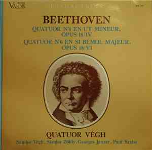 Beethoven, Quatuor Végh - Quatuor Nº 4 En Ut Mineur, Opus 18/IV - Quatuor N ...