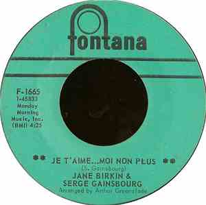 Jane Birkin & Serge Gainsbourg - Je T'aime...Moi Non Plus / Jane B