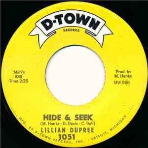 Lillian Dupree - Hide & Seek / (I've Got A) Shield Around My Heart