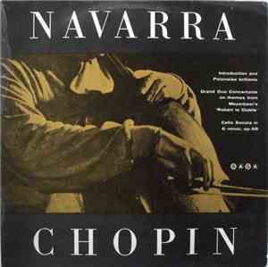 Navarra - Chopin - Introduction And Polonaise Brillante / Grand Duo Concert ...