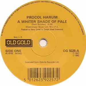 Procol Harum - A Whiter Shade Of Pale / Homburg