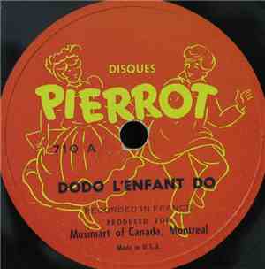 Unknown Artist - Dodo L'Enfant Do / Promenons Nous Dans Les Bois
