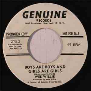 Wee Willie - Dedicated To Mom & Dad