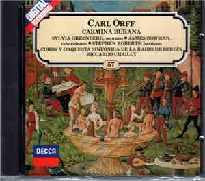 Carl Orff, Sylvia Greenberg, James Bowman , Stephen Roberts , Coros y Orque ...