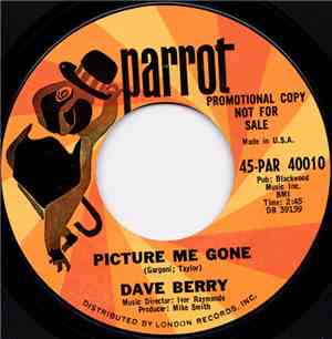 Dave Berry - Picture Me Gone / Baby's Gone