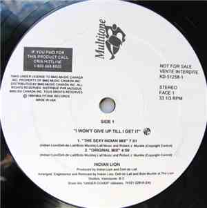 Indian Lion - I Won't Give Up Till I Get It