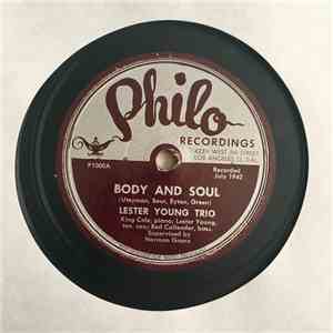 Lester Young Trio - Body And Soul / Indiana