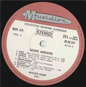 Walter Klien - Leurs Amours