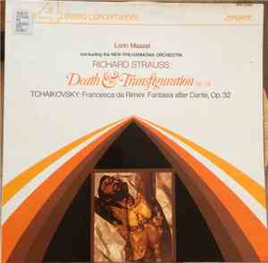 Pyotr Ilyich Tchaikovsky, Richard Strauss - Strauss: Death and Transfigurat ...