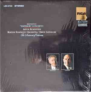 Beethoven - Arthur Rubinstein, Erich Leinsdorf Conducts Boston Symphony Orc ...