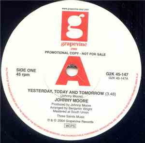 Johnny Moore  - Yesterday, Today And Tomorrow