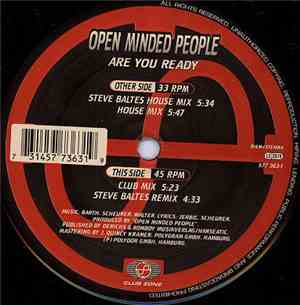 Open Minded People - Are You Ready
