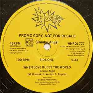 Simone Angel - When Love Rules The World