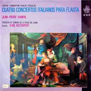 Tartini •  Sammartini •  Vivaldi •  Pergolese / Jean-Pierre Rampal - Cuatro ...