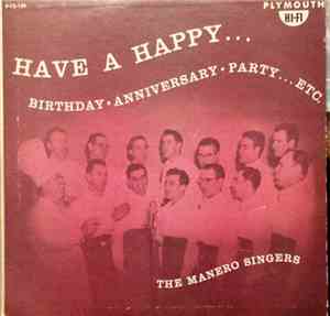 The Manero Singers Nick Manero Singers Jack Hansen And His Orchestra - Have ...