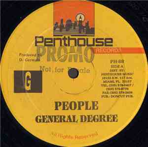 General Degree - People