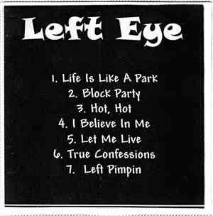 Left Eye - Supernova (Advance Pre-Release Promo)