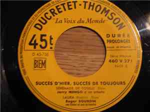Roger Bourdin Et Son Orchestre - Succès D'Hier, Succès De Toujours