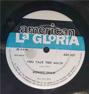 Ronnie Shaw  - You Talk Too Much