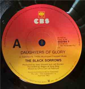 The Black Sorrows - Daughters Of Glory