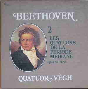 Beethoven / Quatuor Végh - Les Quatuors De La période médiane 2 Opus 59, 74 ...