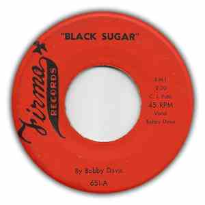 Bobby Davis  - Black Sugar / Sweet Song