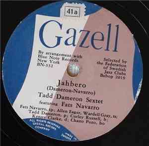 Tadd Dameron Sextet Featuring Fats Navarro - Jahbero / Lady Bird