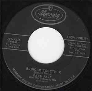 Patti Page With Vic Schoen And His Orchestra - Bring Us Together