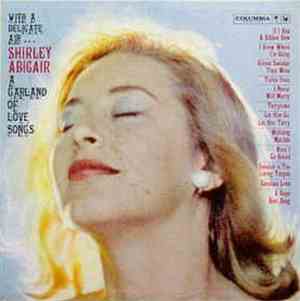 Shirley Abicair With Jimmy Carrol And His Orchestra - With A Dedicate Air ... A Garland Of Love Songs