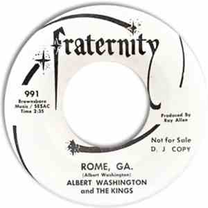 Albert Washington And The Kings - Tellin' All Your Friends / Rome, GA.