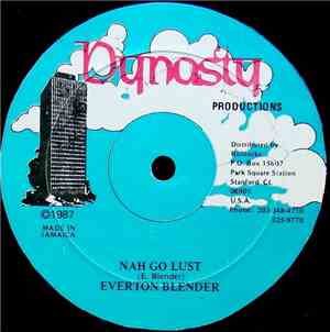 Everton Blender - Nah Go Lust / Shirley