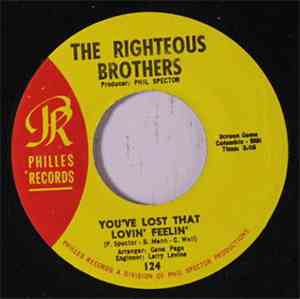 The Righteous Brothers - You've Lost That Lovin' Feelin / Just Once In My Life