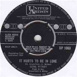 Gene Pitney - It Hurts To Be In Love