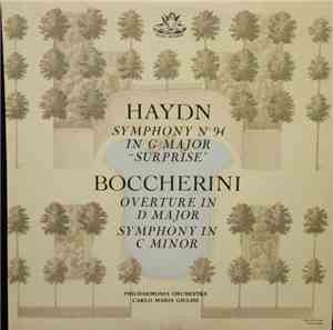 Haydn, Boccherini, Philharmonia Orchestra, Carlo Maria Giulini - Symphony N ...