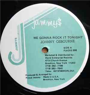 Johnny Osbourne - We Gonna Rock It Tonight