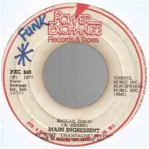 Main Ingredient - Reggae Disco / Everything Man