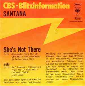 Santana - She's Not There