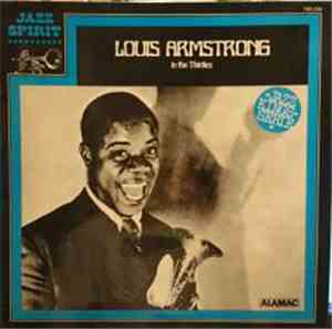 Louis Armstrong - Louis Armstrong In The Thirties