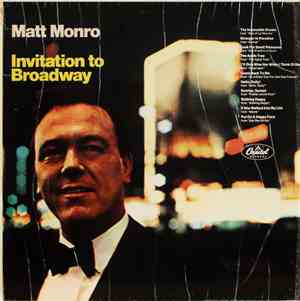 Matt Monro - Invitation to Broadway