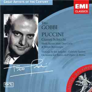 Puccini / Verdi - Tito Gobbi, Victoria De Los Angeles, Gabriele Santini , Orchestra Del Teatro Dell'Opera Di Roma - Gianni Schicchi / Scenes From Don Carlo & Simon Boccanegra