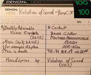 Violation Of Sound - Demo Cut