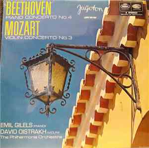 Beethoven, Mozart, Emil Gilels, David Oistrach, The Philharmonia Orchestra  ...