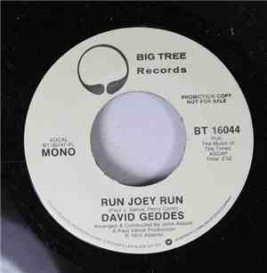 David Geddes - Run Joey Run