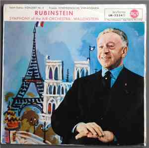 Saint-Saëns / Franck - Rubinstein, Wallenstein, Symphony Of The Air - Konzert Nr. 2 / Symphonische Variationen