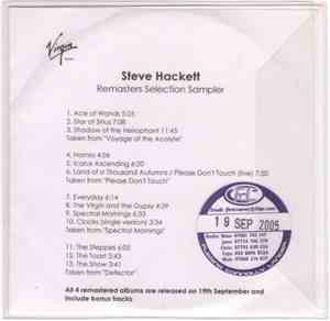 Steve Hackett - Remasters Selection Sampler