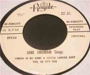 Jane Froman - Sings