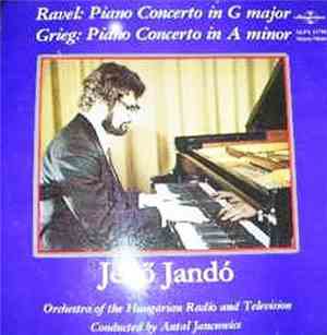 Jenő Jandó, Ravel, Grieg - Piano Concerto In G Major / Piano Concerto In A  ...