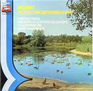 Mozart - Christian Ferras, André Vandernoot, Société Des Concerts Du Conser ...