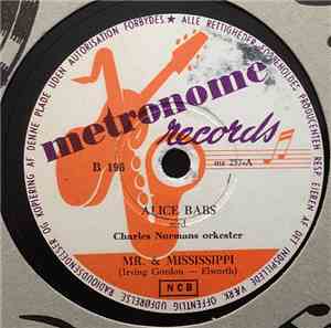 Alice Babs Med Charles Normans Orkester - Mr. & Mississippi / God Morgon Mi ...