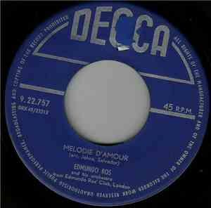 Edmundo Ros And His Orchestra - Mélodie D'Amour / Gin And Coconut Water